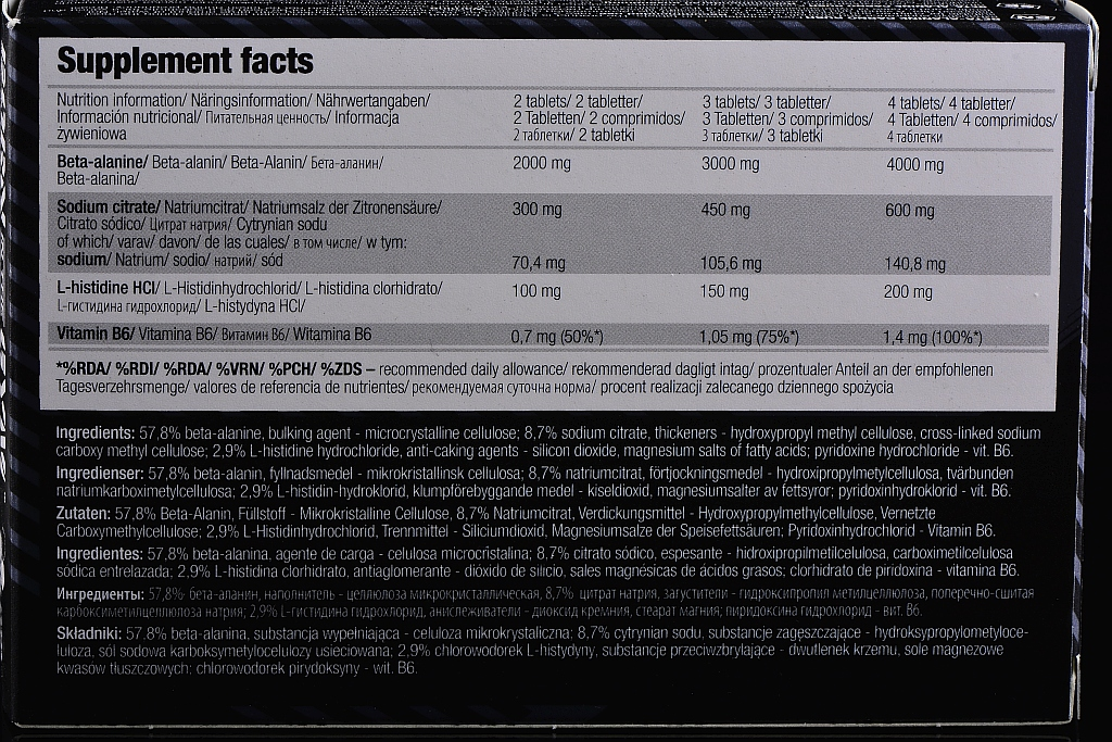 Olimp Beta-Alanine Carno Rush Mega CAPS 80 Kapsül