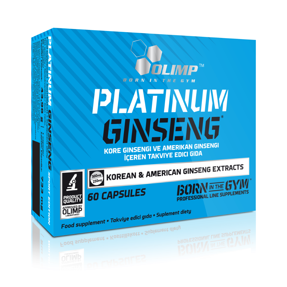 Olimp Platinum Kore ve Amerikan Ginseng Takviyesi 60 Kapsül