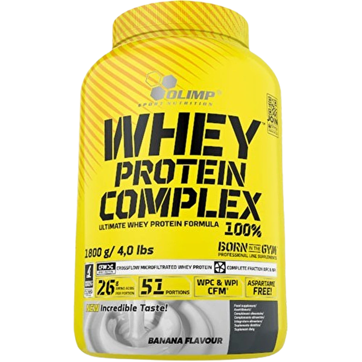 Olimp Whey Protein Complex 1800 grams - Banana Main image