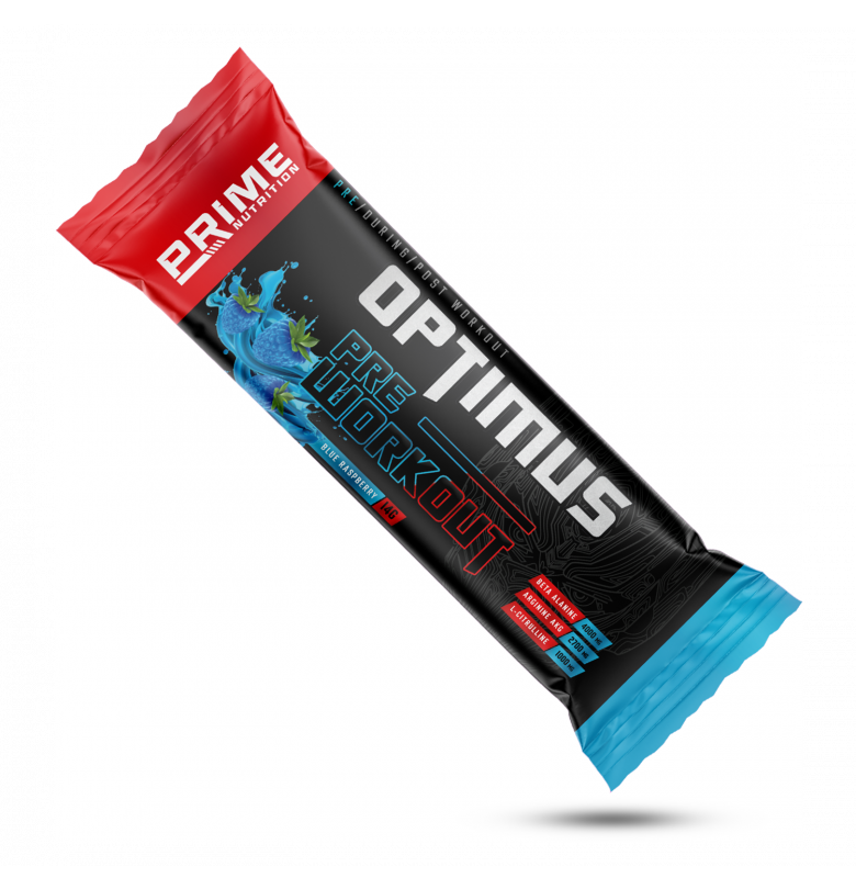 Prime Nutrition Optimus Pre-Workout Blue Raspberry 20 Adet x 14 gram