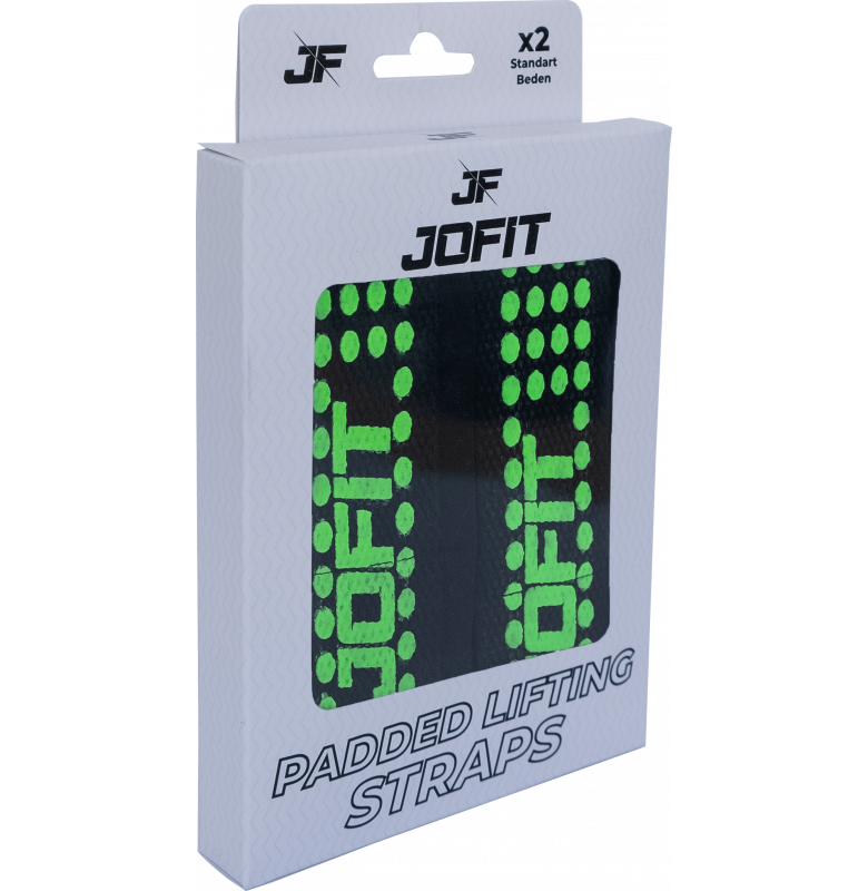Jofit Padded Straps Siyah - Neon Yeşil