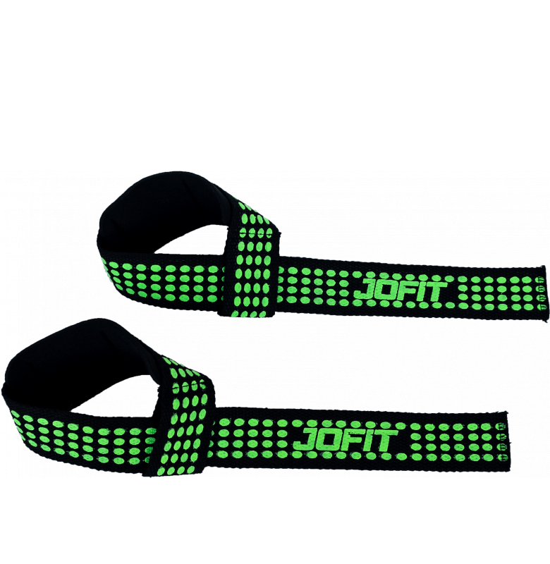Jofit Pro Lifting Straps Ağırlık Kaldırma Kayışı Siyah Neon Yeşil