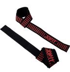Jofit Padded Straps Destekli Ağırlık Kaldırma Kayışı Siyah Kırmızı