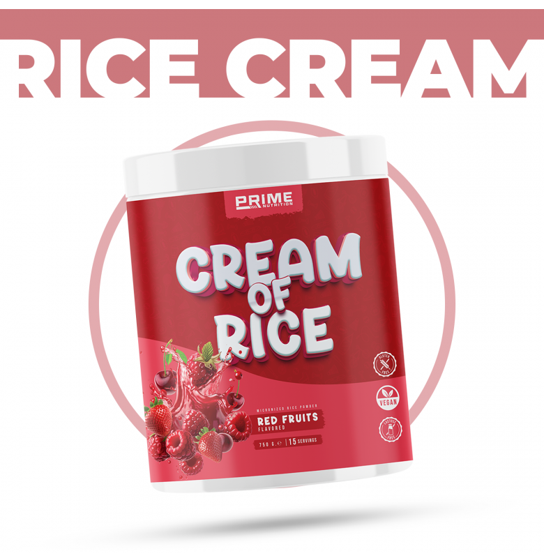 Prime Nutrition Cream of Rice/Pirinç Kreması 750g Kırmızı Meyve