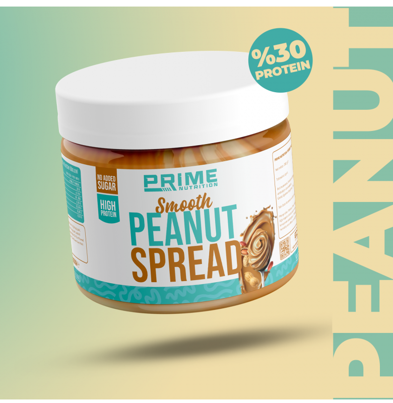 Prime Nutrition Pürüzsüz Yer Fıstığı Ezmesi 350g (Peanut Spread) Ürün ikincil görseli
