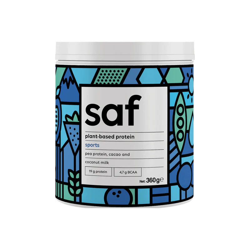 SAF Nutrition Vegan Protein Superfood Sports 360g (Bitkisel Protein) Ürün ana görseli