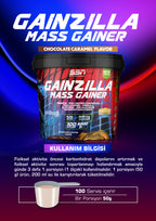 SSN Gainzilla Mass Gainer 5000g Çikolata ve Karamel Aromalı Karbonhidrat