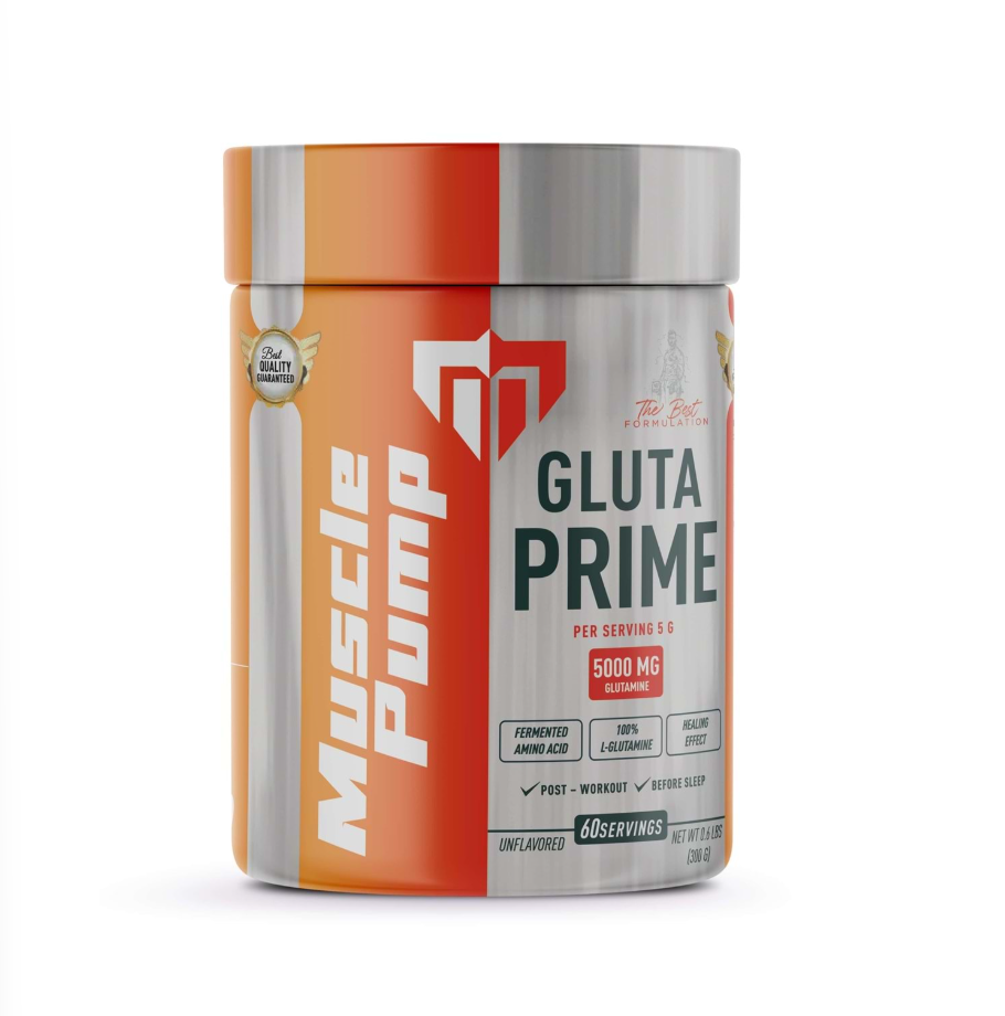 Muscle Pump Glutamine Prime Powder Aromasız 300 Gr