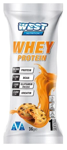 West Whey Protein Bisküvi Aromalı Protein Tozu (Tekli) Ürün ana görseli