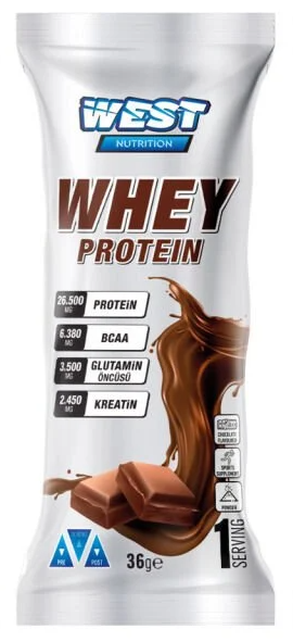 West Whey Protein Çikolata Aromalı Protein Tozu (Tekli) Ürün ana görseli