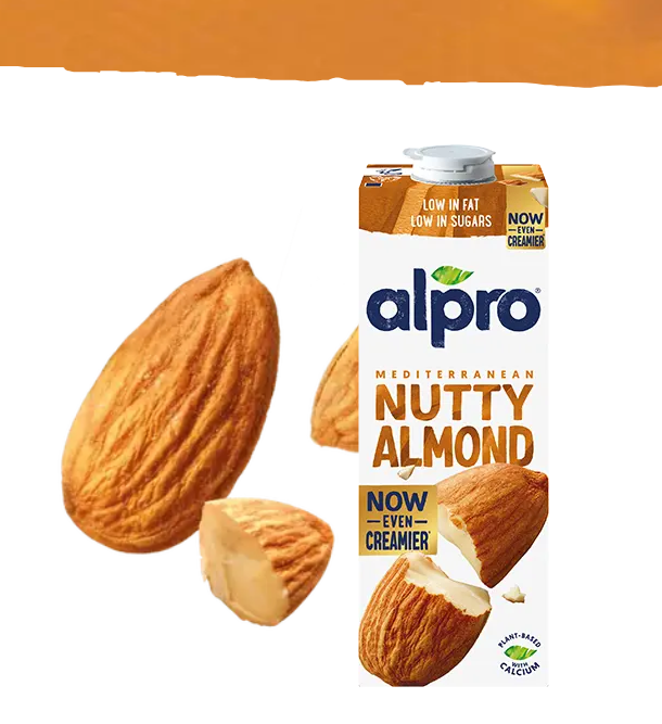 ALPRO Badem Sütü 1 L - Vegan, Laktozsuz, Bitkisel İçecek Ürün ikincil görseli