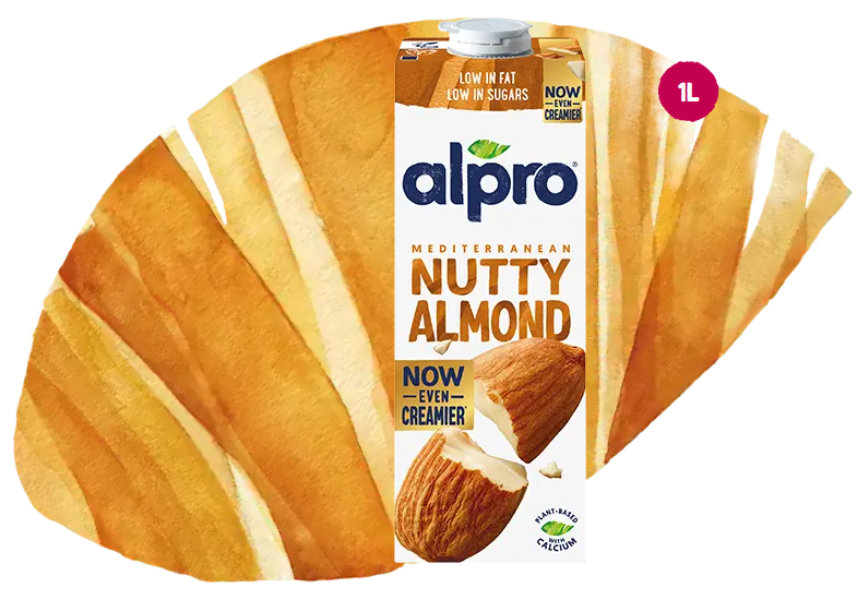 ALPRO Badem Sütü 1 L - Vegan, Laktozsuz, Bitkisel İçecek