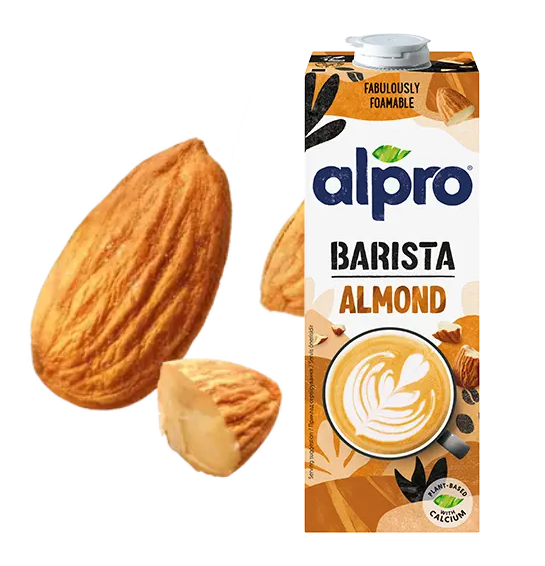 ALPRO Mandel-Barista-Milch 1 l – Kräuter-Barista-Getränk  Zweitbild