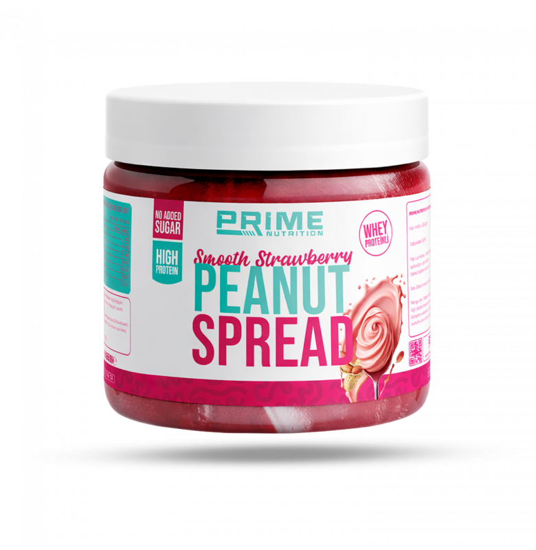 Prime Nutrition Smooth Peanut Spread Çilek 350 gram Ürün ana görseli