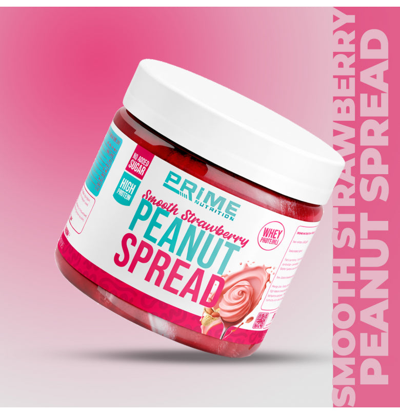 Prime Nutrition Smooth Peanut Spread Çilek 350 gram Ürün ikincil görseli