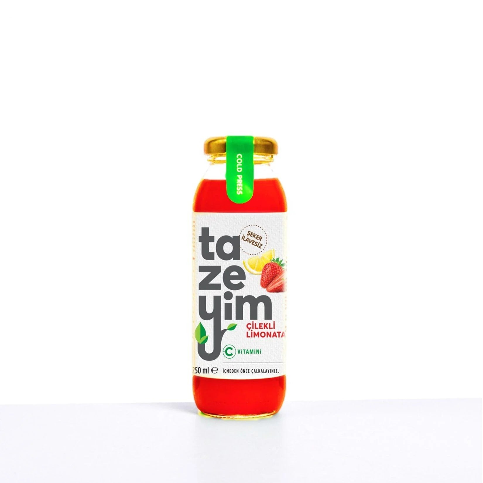 Tazeyim Çilekli Limonata - 250ml Ürün ana görseli