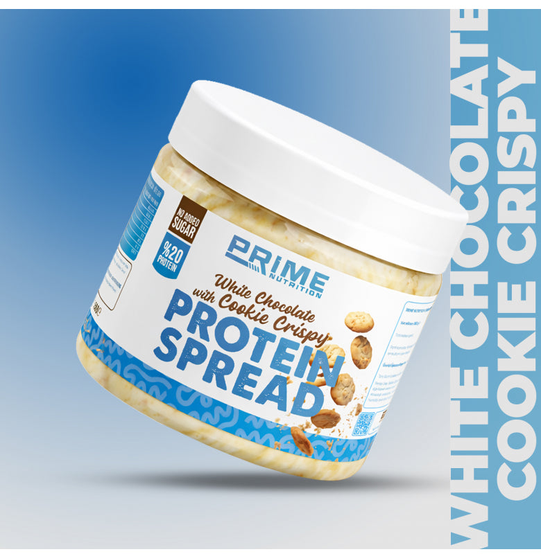 Prime Nutrition White Chocolate & Cookie Crispy Protein Spread 350 gram
