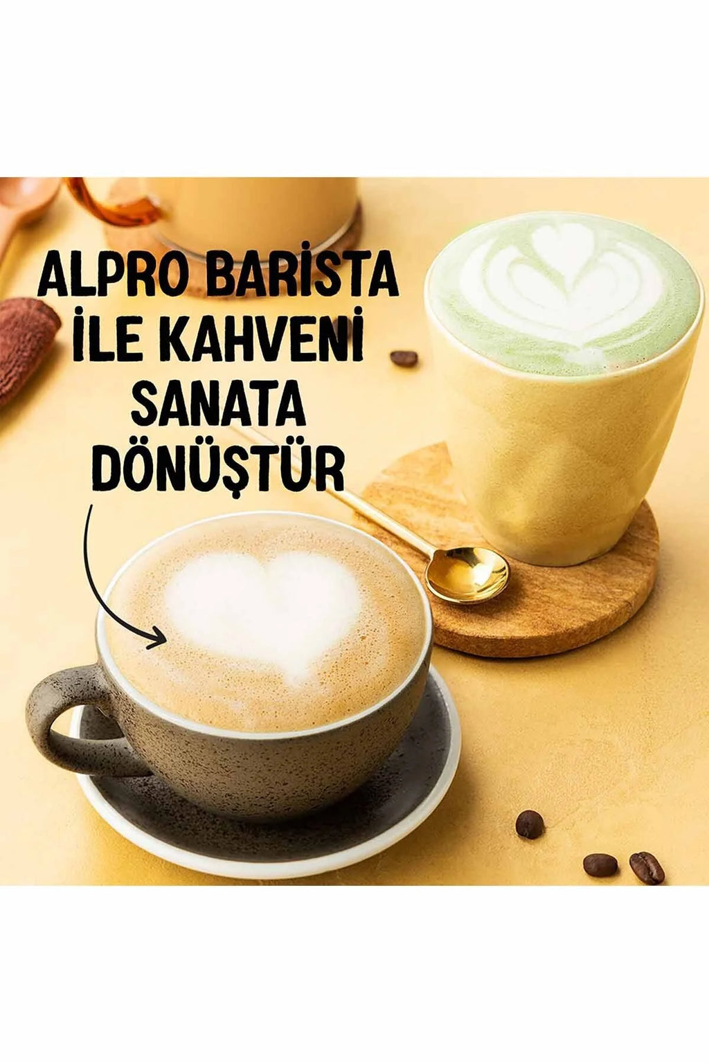 ALPRO Yulaf Barista Sütü 1 Litre - Laktozsuz Köpüren Yapı (Barista Serisi)