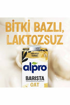 ALPRO Yulaf Barista Sütü 1 Litre - Laktozsuz Köpüren Yapı (Barista Serisi)