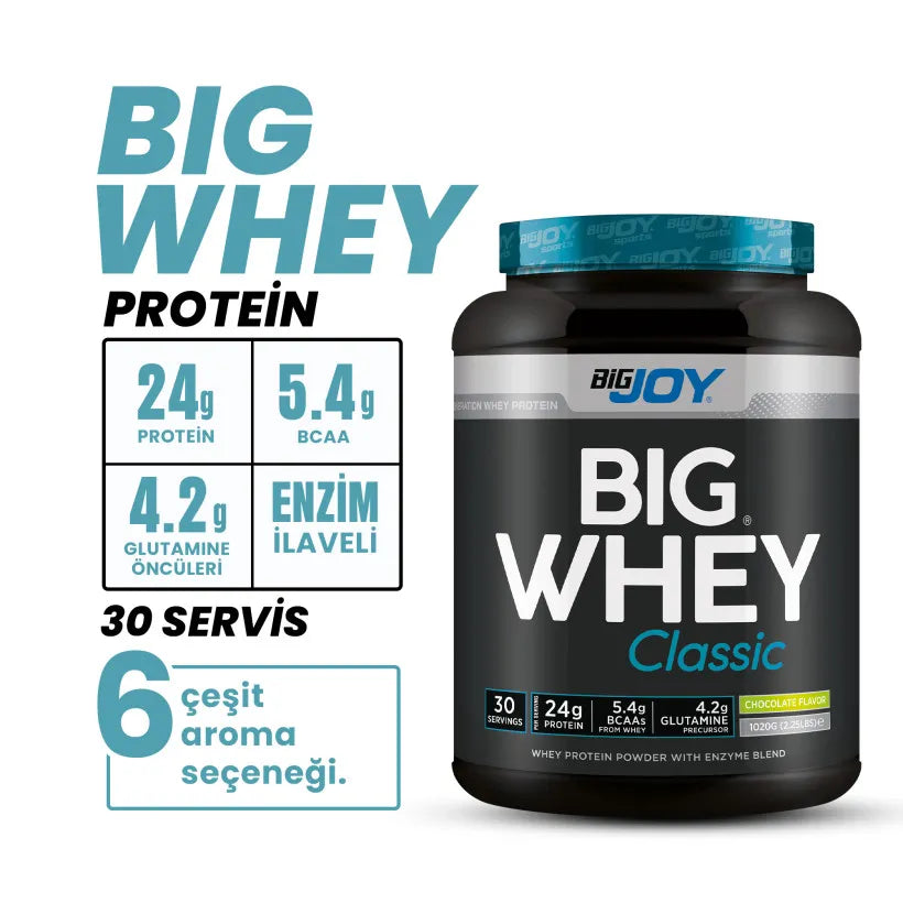 Bigjoy BIGWHEY Whey Protein Classic 990 gram - Muz