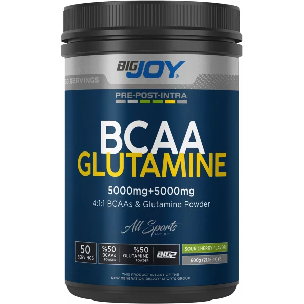 Bigjoy BIG2 BCAA + Glutamin 600g Aminosäuren mit Kirschgeschmack Hauptbild