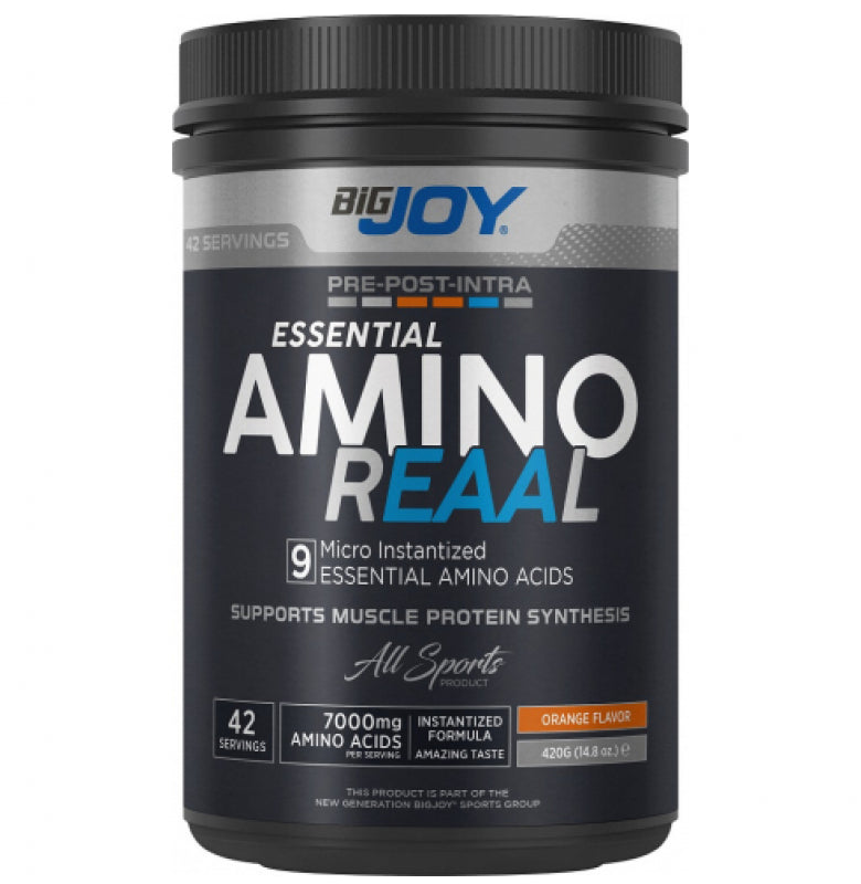 Bigjoy Amino REAAL 420g Portakal Aromalı Esansiyal Amino Asitler Ürün ana görseli