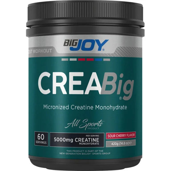 Bigjoy CreaBig Powder 420 gram Vişne Aromalı Kreatin Ürün ana görseli
