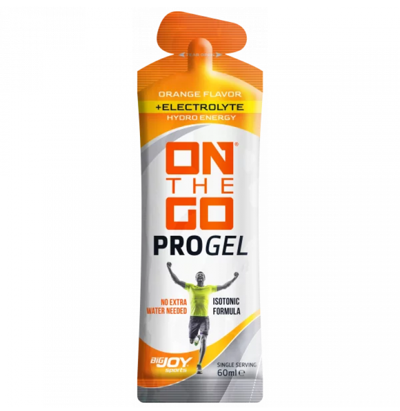 Bigjoy Sports On The Go Progel 60ml Portakal Aromalı (Tekli Enerji Jeli)