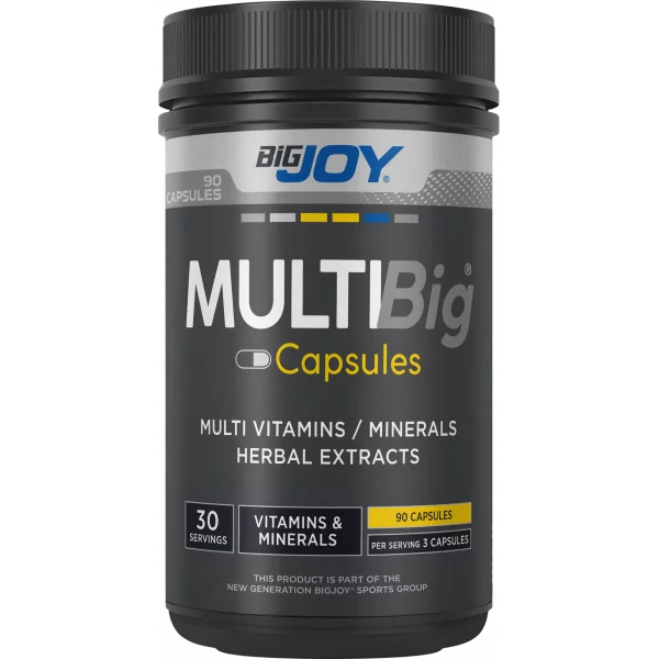Bigjoy Sports Multibig Multivitamin 90 Kapsül Vitamin Mineral