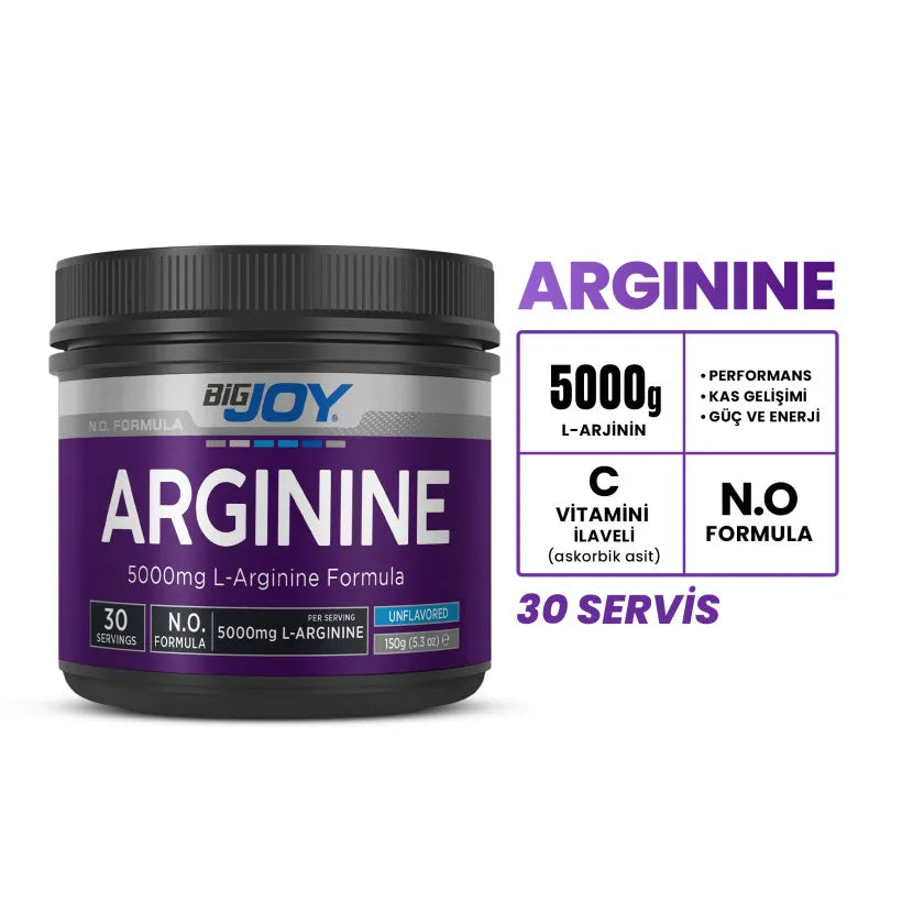 Bigjoy Arginine (150g) Kas Gelişimi İçin Saf L-Arjinin Ürün ikincil görseli