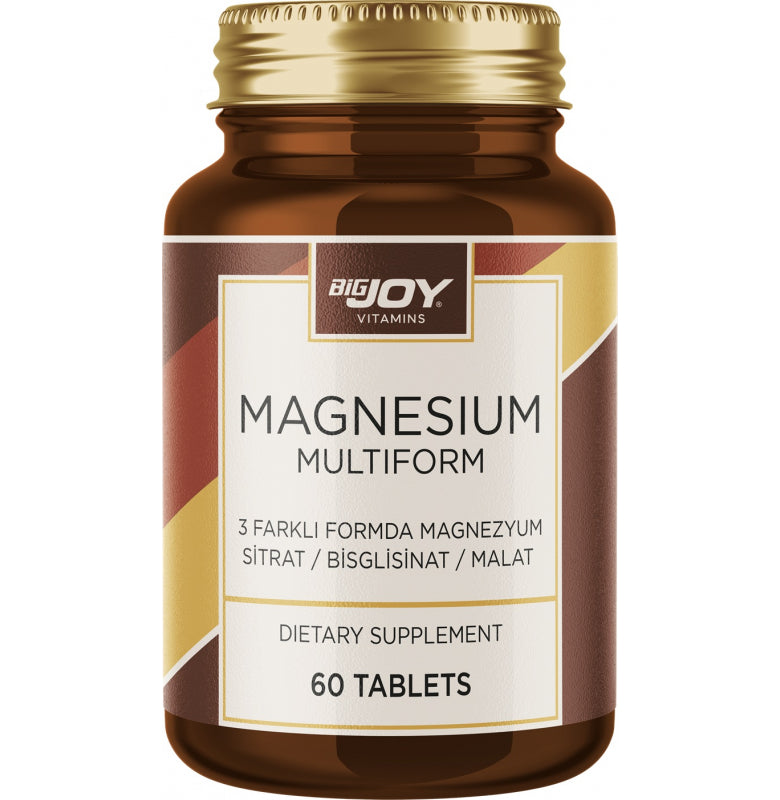 Bigjoy Vitamins Magnezyum Multiform 60 Tablet Ürün ana görseli