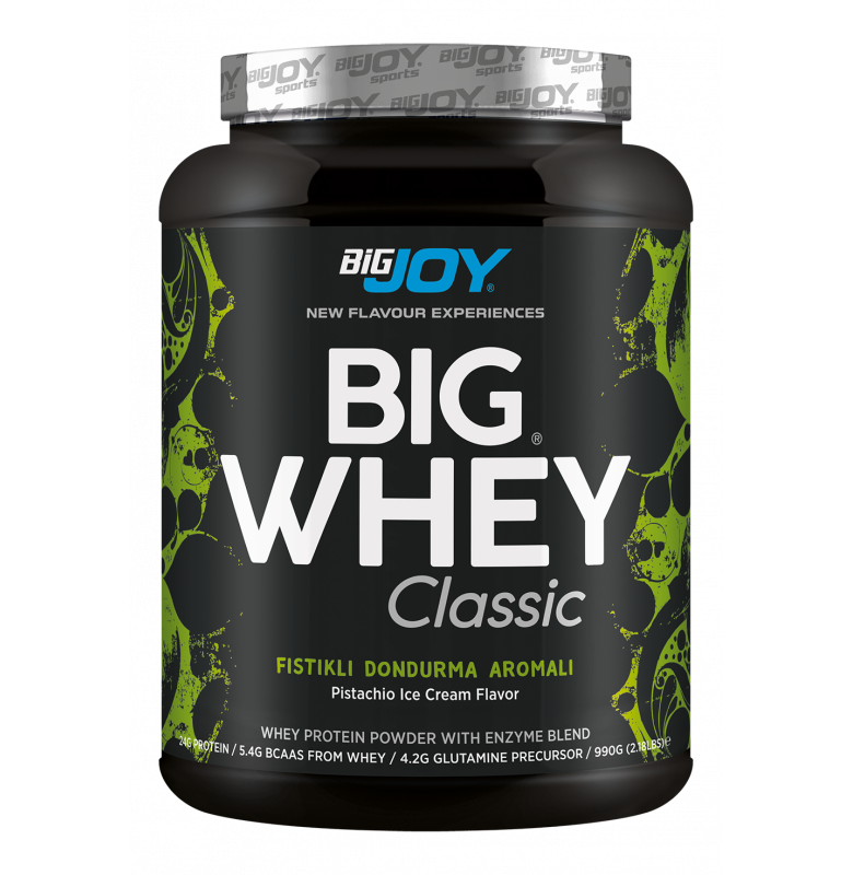 Bigjoy BigWhey Classic Whey Protein Fıstıklı Dondurma 990 gram