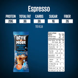 Bite & More Protein Iced Coffee Espresso 1 Adet x 33 gram (Tekli)