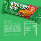 Bite & More Italian Wind Protein Waffle 55g - Tiramisu Aromalı (Tekli)