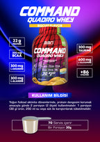 SSN Command Quadro Whey 2100g - Bisküvi Aromalı Protein Tozu