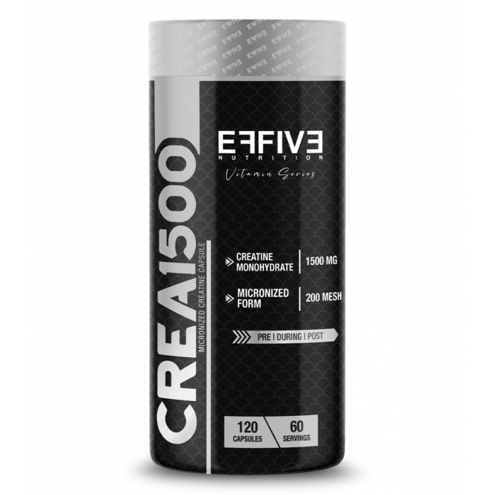 EFFİVE CREA1500 - 120 Kapsül (Kreatin Monohidrat)