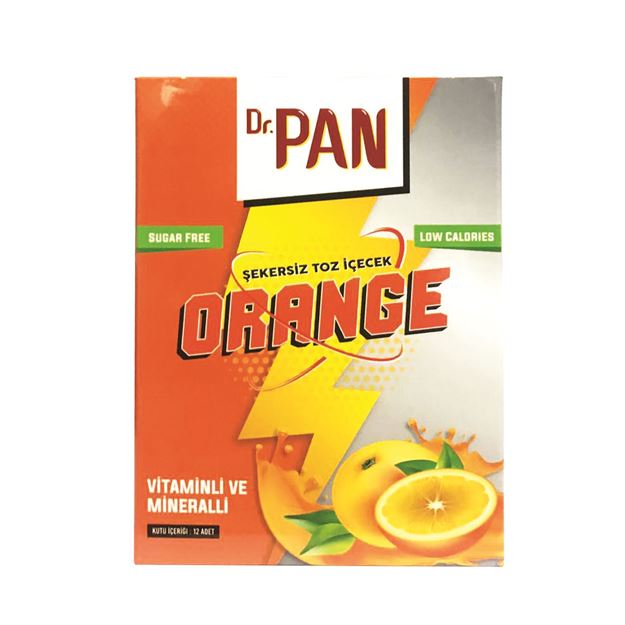 Dr.Pan Şekersiz Toz İçecek Orange - Diyet ve Fit Yaşam