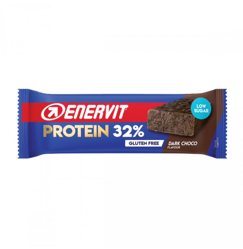Enervit Low Sugar Protein Bar Dark Chocolate 1 Adet x 60 gram (Tekli)