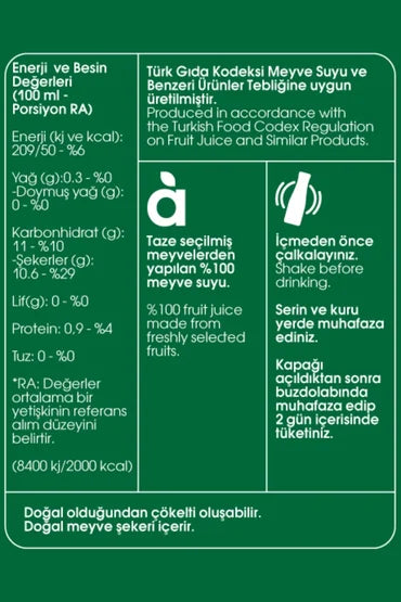 Flavz 100% Natural Orange Juice - 250ml Glass Bottle