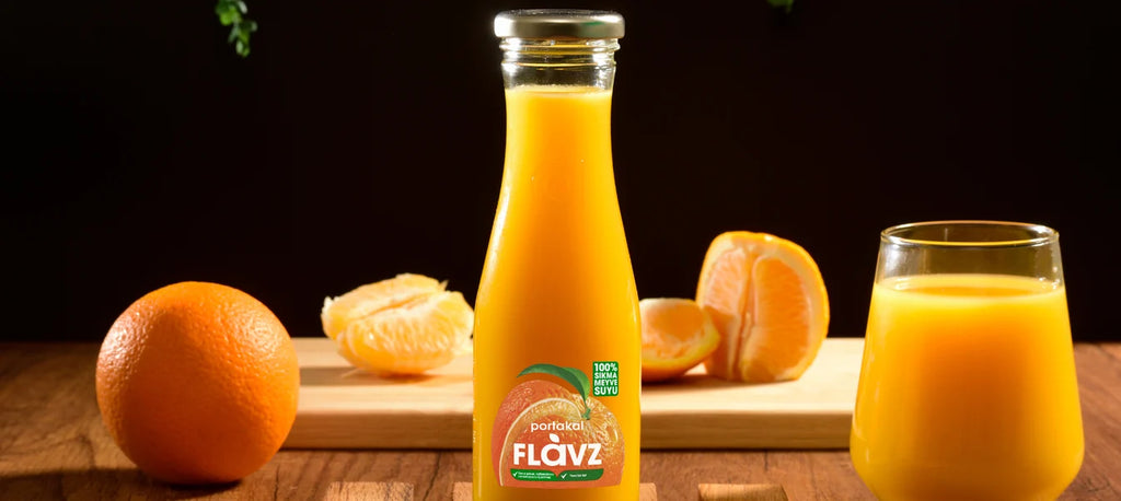 Flavz 100% Natural Orange Juice - 250ml Glass Bottle