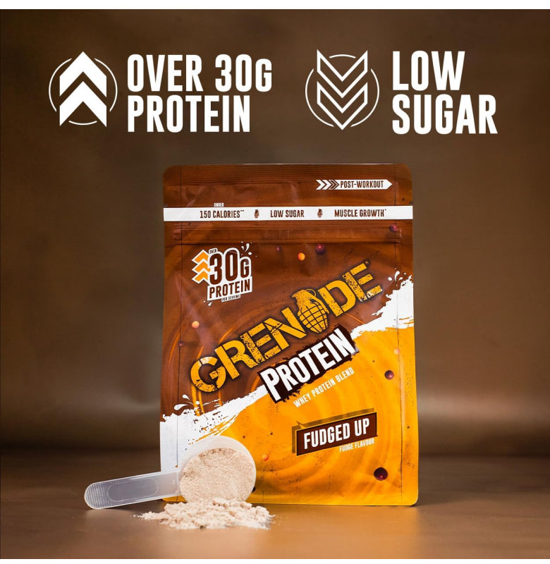 Grenade Whey Protein Powder Fudge Up 480g - Chocolate Secondary image