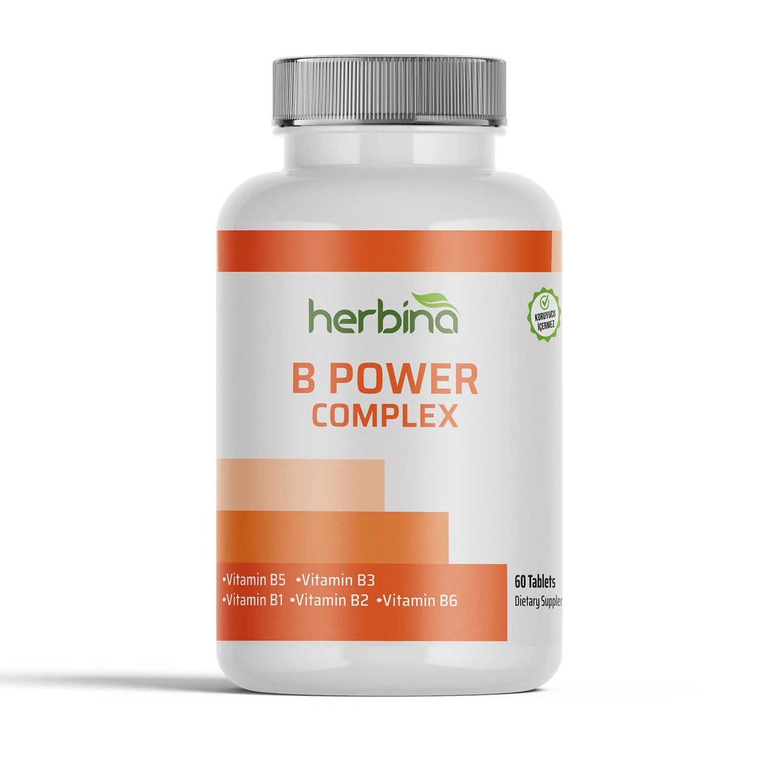 Herbina B Power B Vitamin Kompleks 60 Tablet Ürün ana görseli