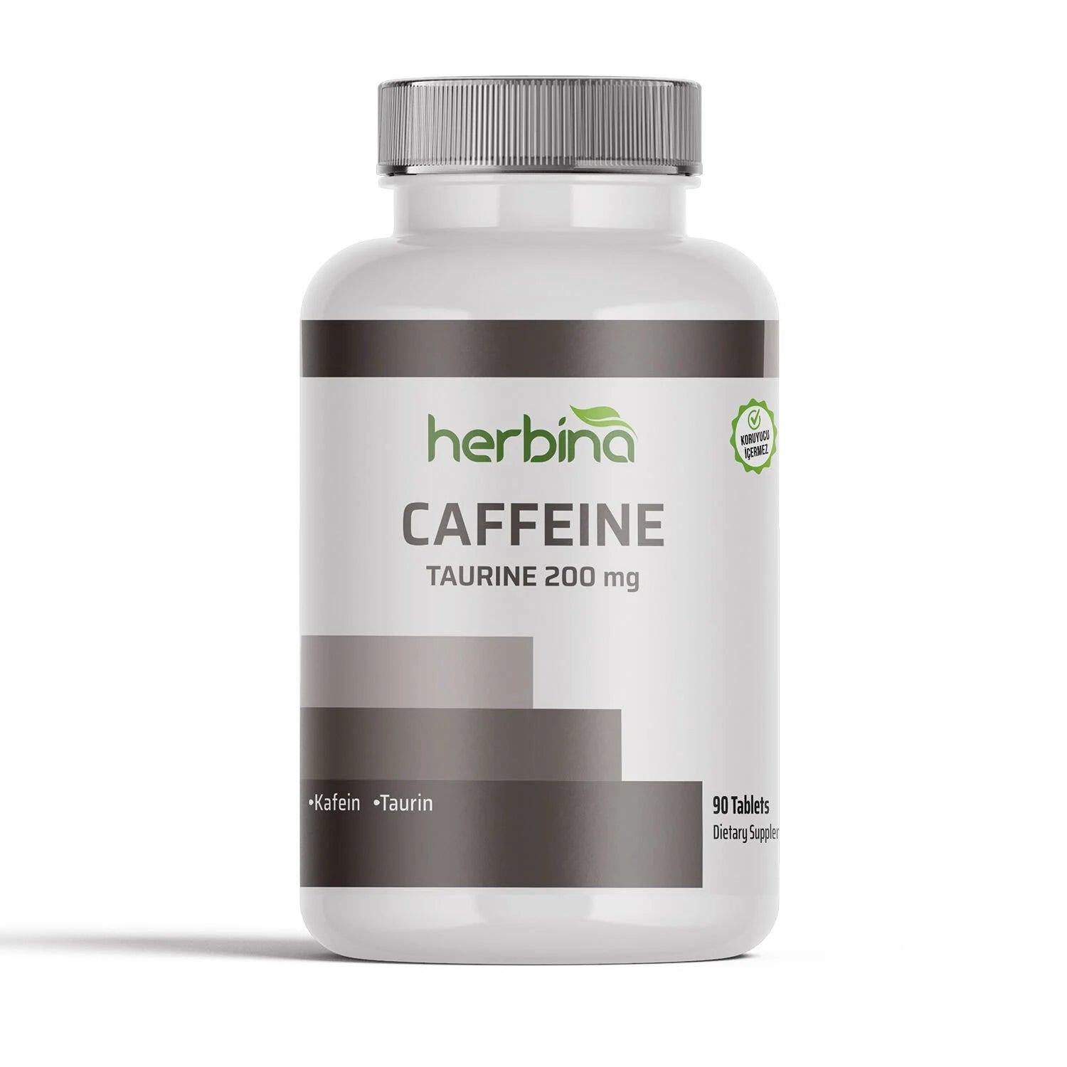 Herbina Caffeine Taurin Kapsül 90 Tablet Kafein Ürün ana görseli