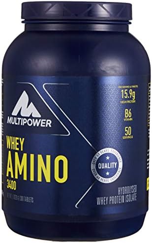 Multipower Whey Amino 3400 – 300 Tablets (with BCAA)  Main image