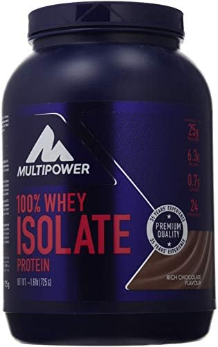 Multipower Whey Isolate 725g Çikolata Aromalı İzole Protein Tozu