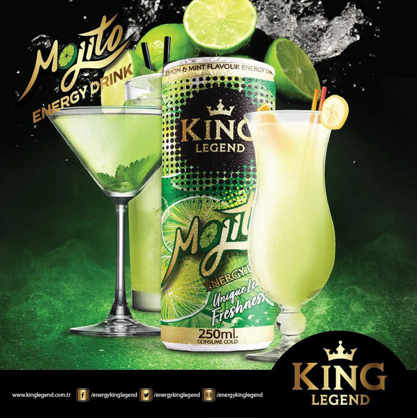 King Legend Alkolsüz Mojito İçeceği 250ml