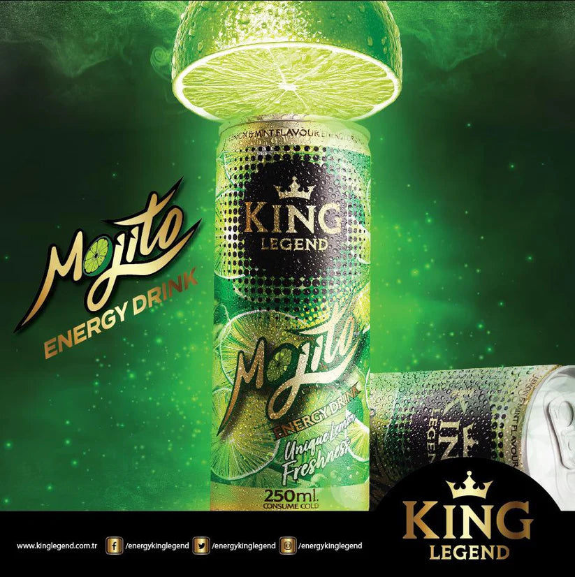 King Legend Alkolsüz Mojito İçeceği 250ml