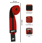 Jofit Knee Wraps Diz Bandajı Kırmızı Siyah