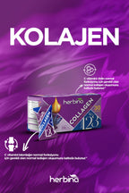 Herbina Tip 1-2-3 Kolajen Karışım Kivi Aromalı Şase (30lu Kutu)