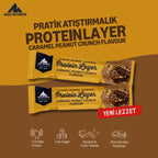 Multipower Protein Layer Karamel ve Yer Fıstıklı Protein Bar 50g (Tekli)